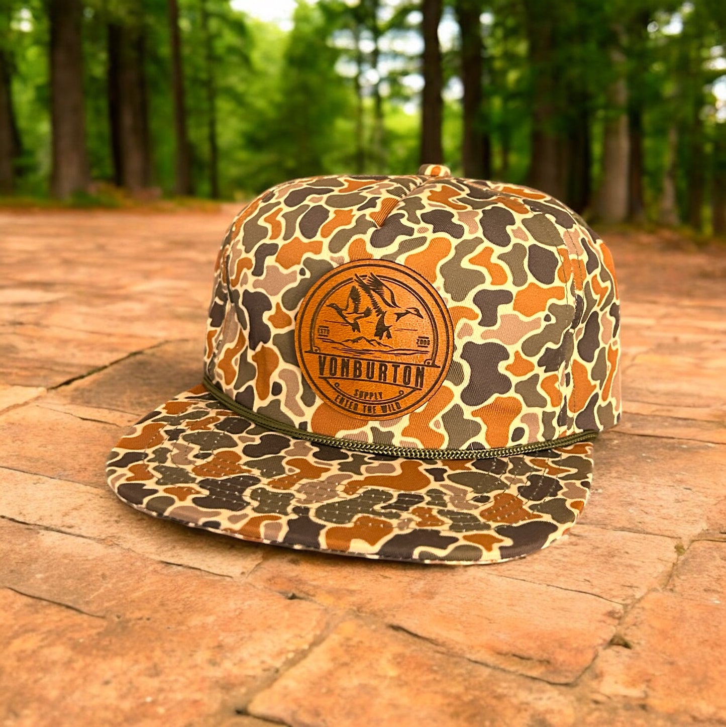 Duck Camo Rope Hat Fall Creeper Blank Camo Hat Von Burton Supply