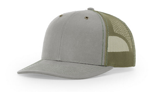 Richardson 112 WF Freemont Leather Patch Hat Hat Richardson Khaki/Loden