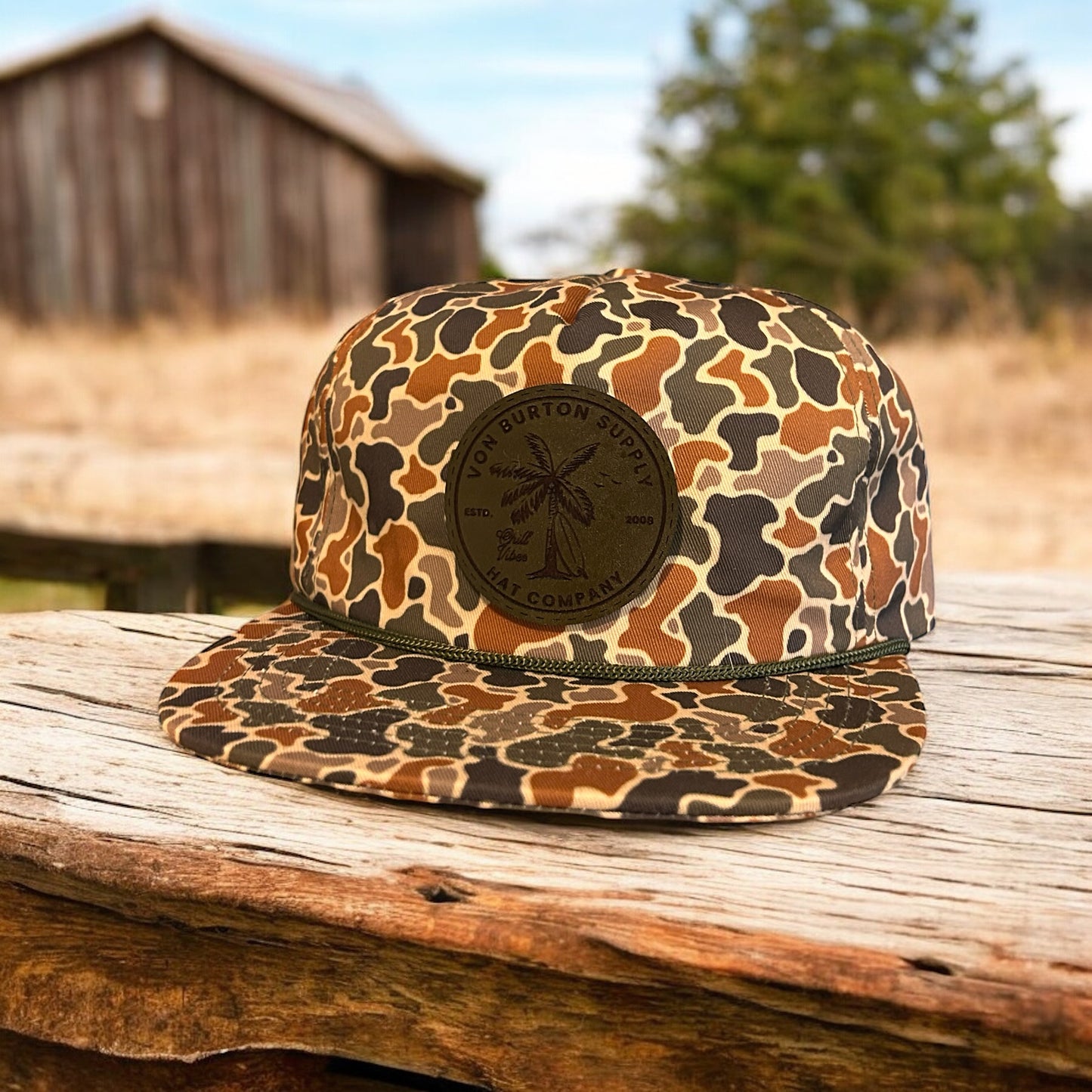 Duck Camo Rope Hat Fall Creeper Blank Camo Hat Von Burton Supply