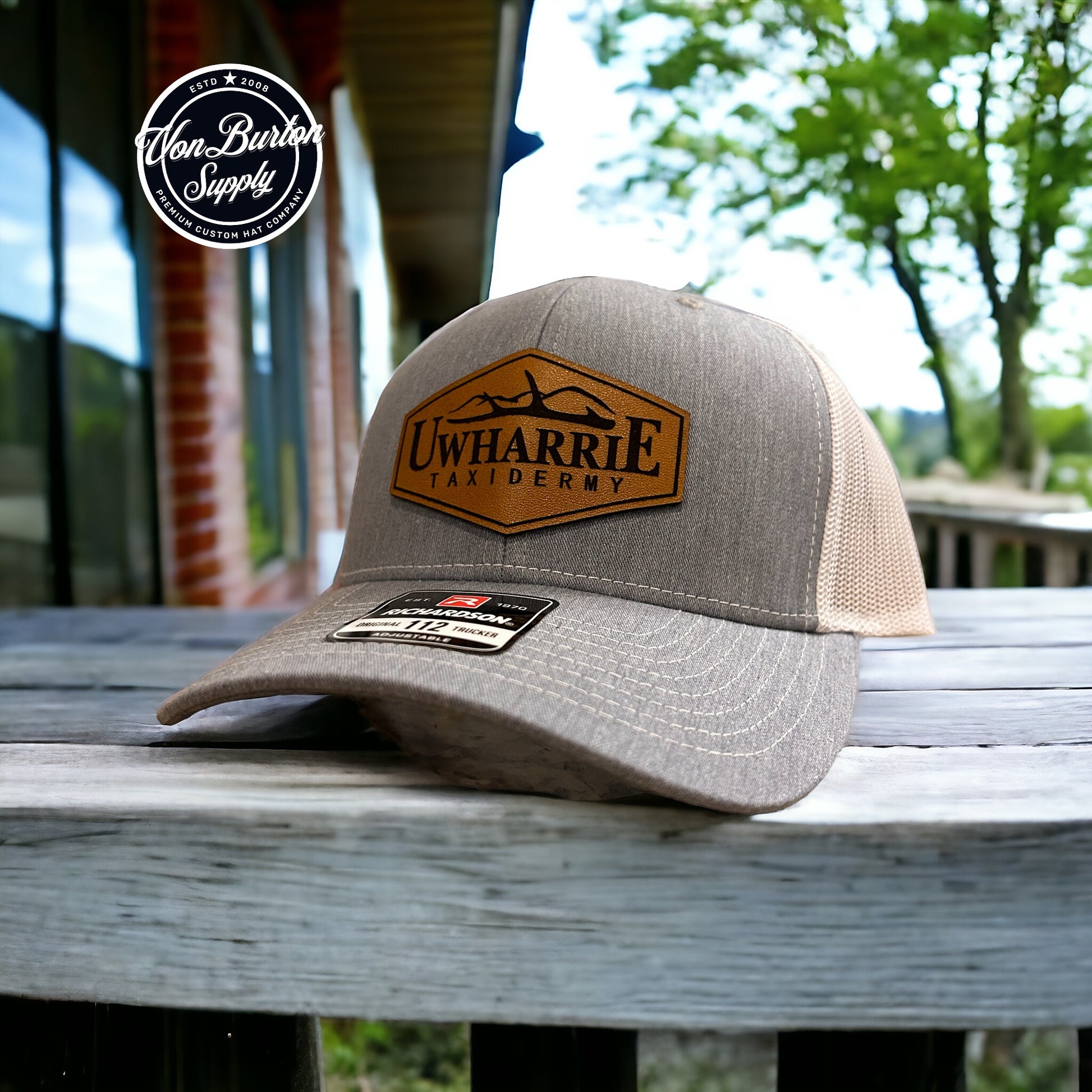 Richardson 112 Custom Leather Patch Hats Hat Richardson