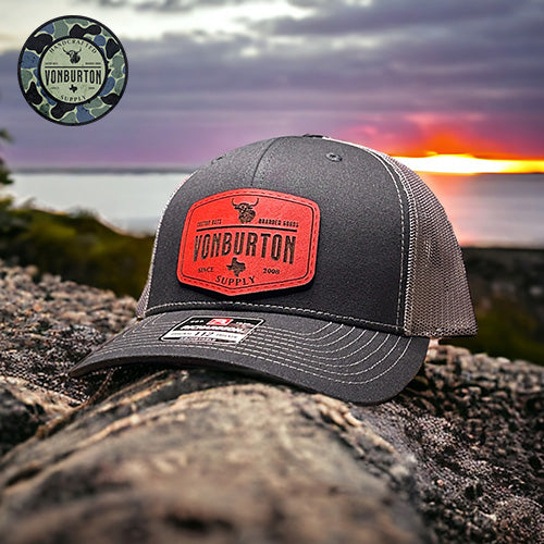 Richardson 112 Custom Leather Patch Hats Hat Richardson