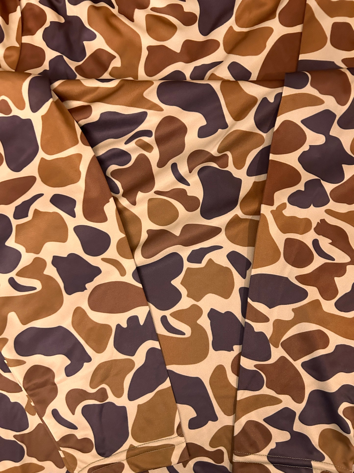 Duck Creeper Vintage Duck Camo Longsleeve Hooded Shirt Duck Camo Long-sleeve Hooded Shirt Von Burton Supply