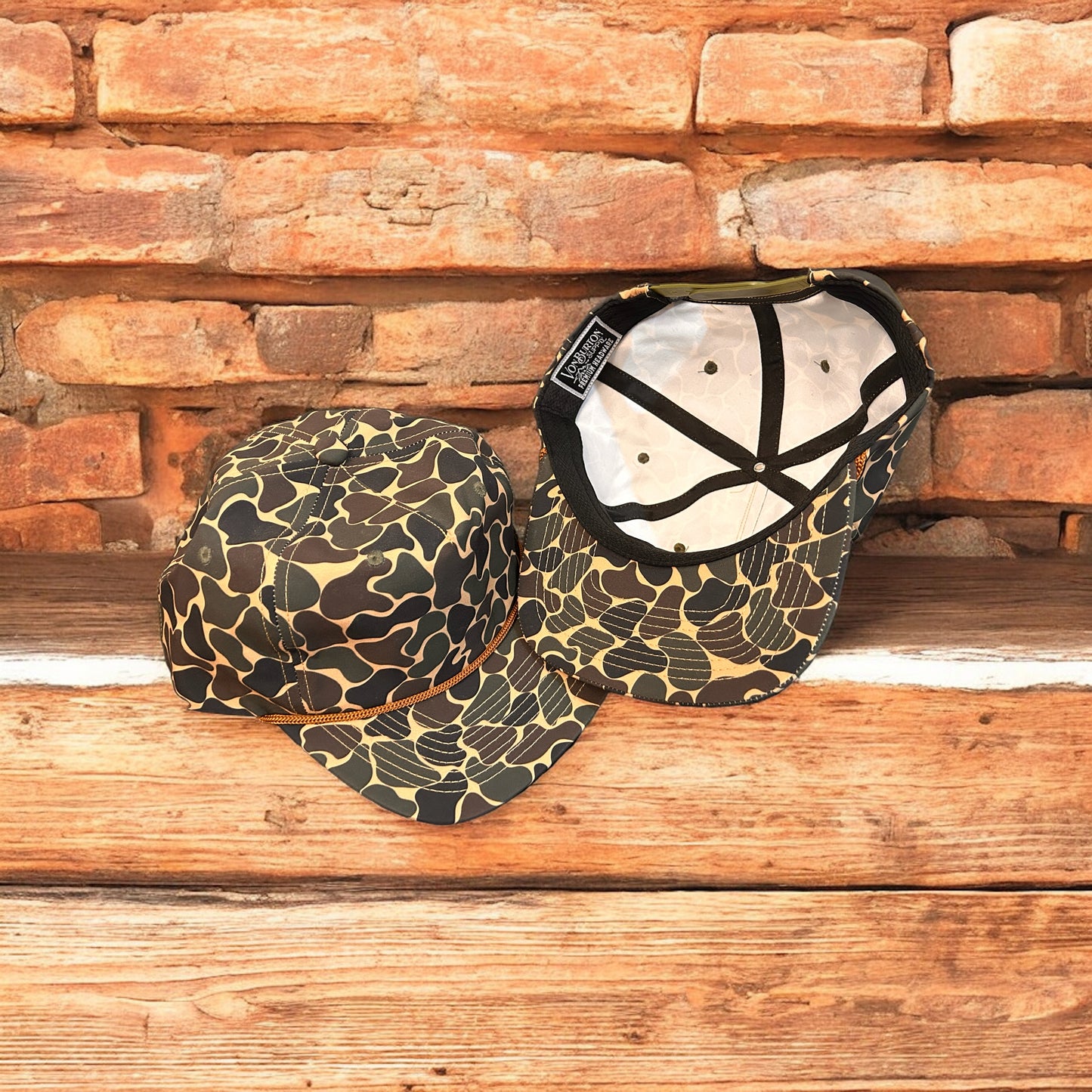 Vintage Duck Camo Rope Hat Blank Valley Creeper Camo Rope Hat Von Burton Supply