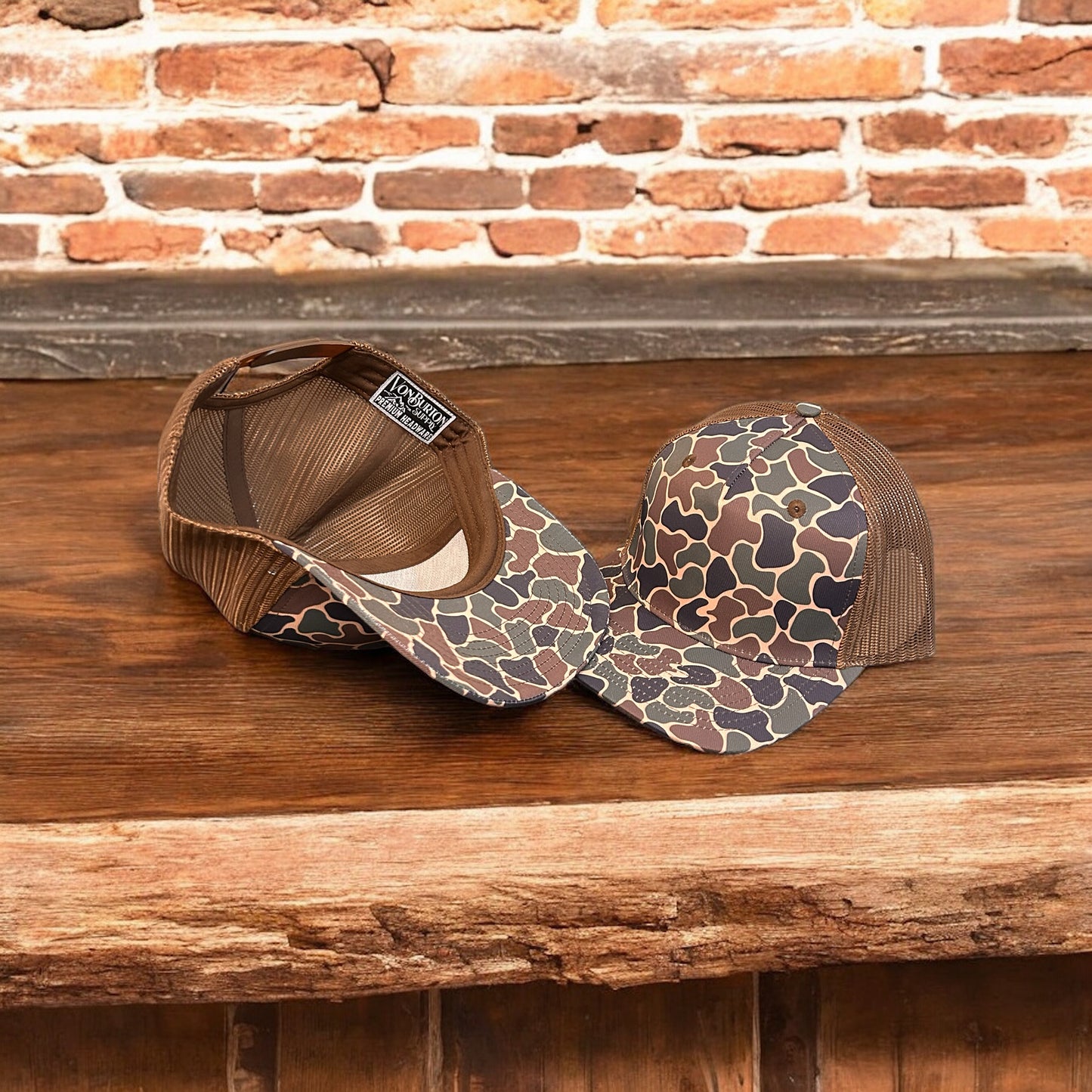 Duck Camo Five Panel Hat Gunnison Duck Camo Hat Von Burton Supply