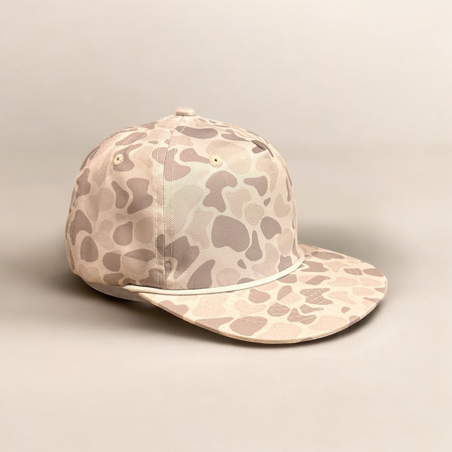 Custom Estes Creeper Duck Camo Five Panel Rope Hat Camo Rope Hat Von Burton Supply