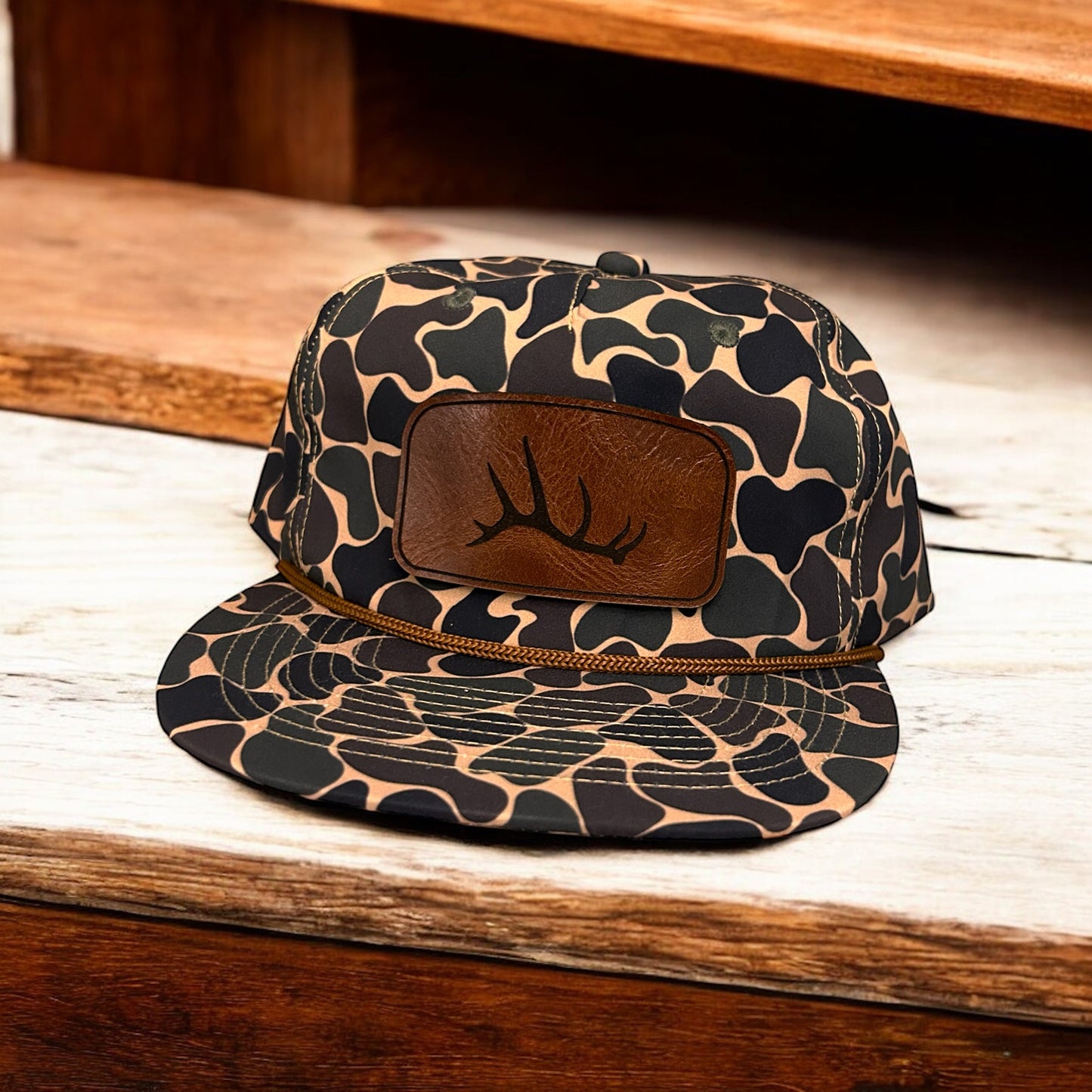 Valley Creeper Brown Duck Camo Rope Hat Von Burton Supply Co.