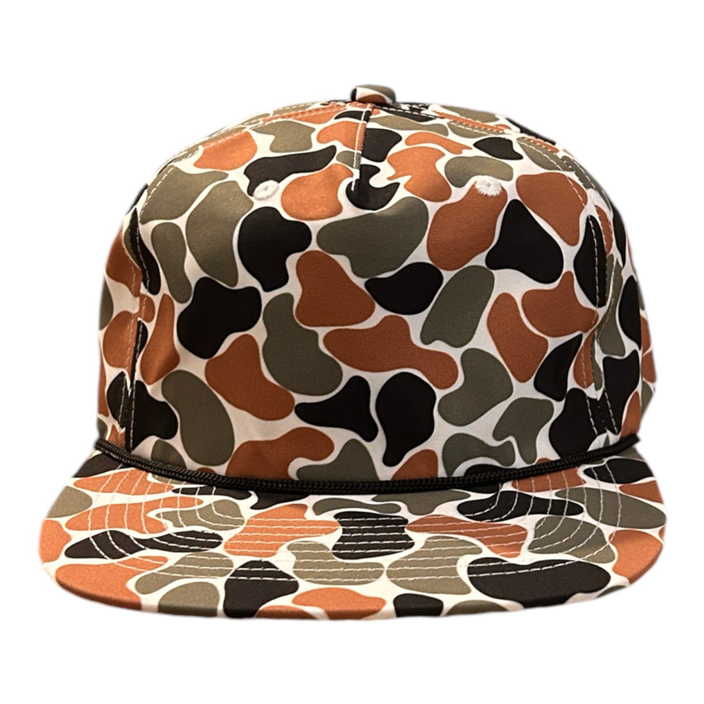 Custom Salmon Creek Duck Camo Rope Hat Hat Von Burton Supply Co.