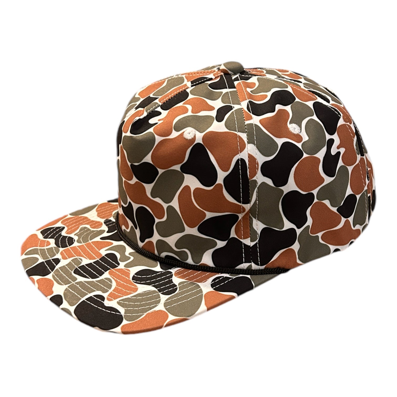 Salmon Creek Duck Camo Rope Hat Blank Camo Rope Hat Von Burton Supply