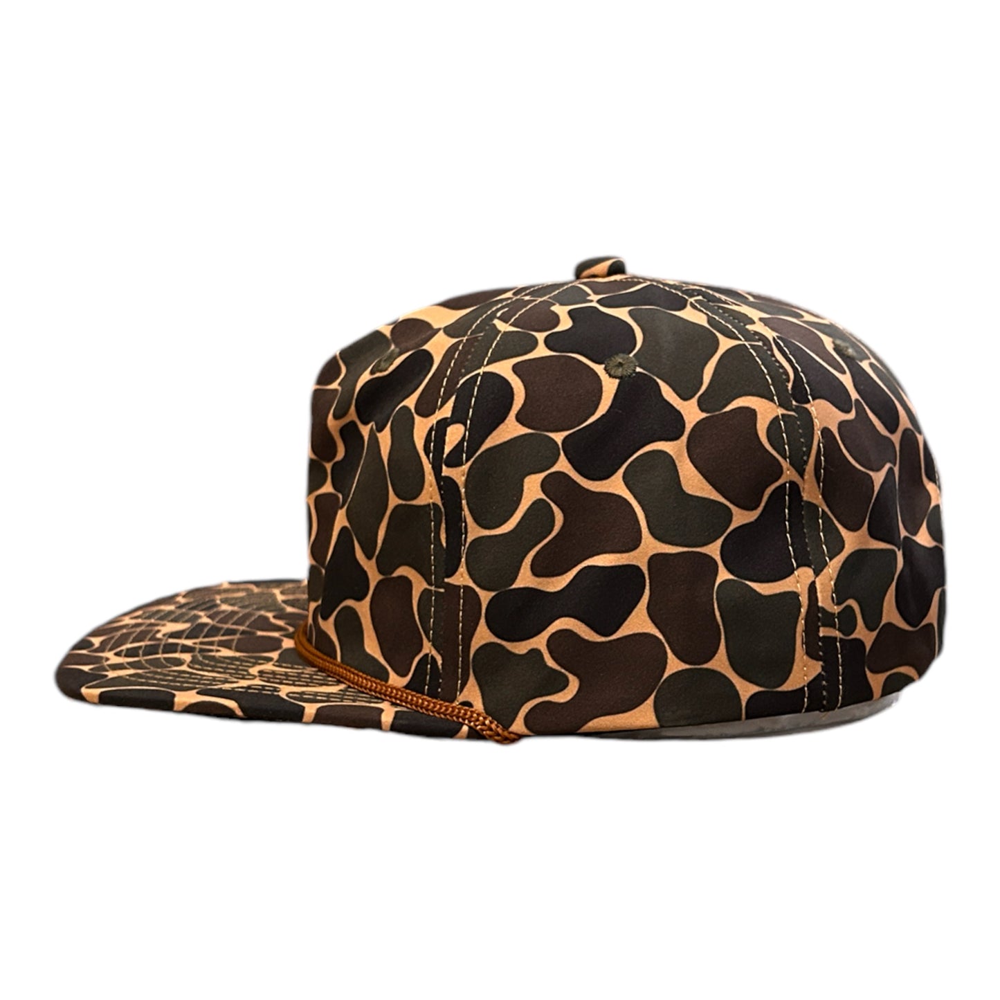 Valley Creeper Brown Duck Camo Rope Hat Von Burton Supply Co.