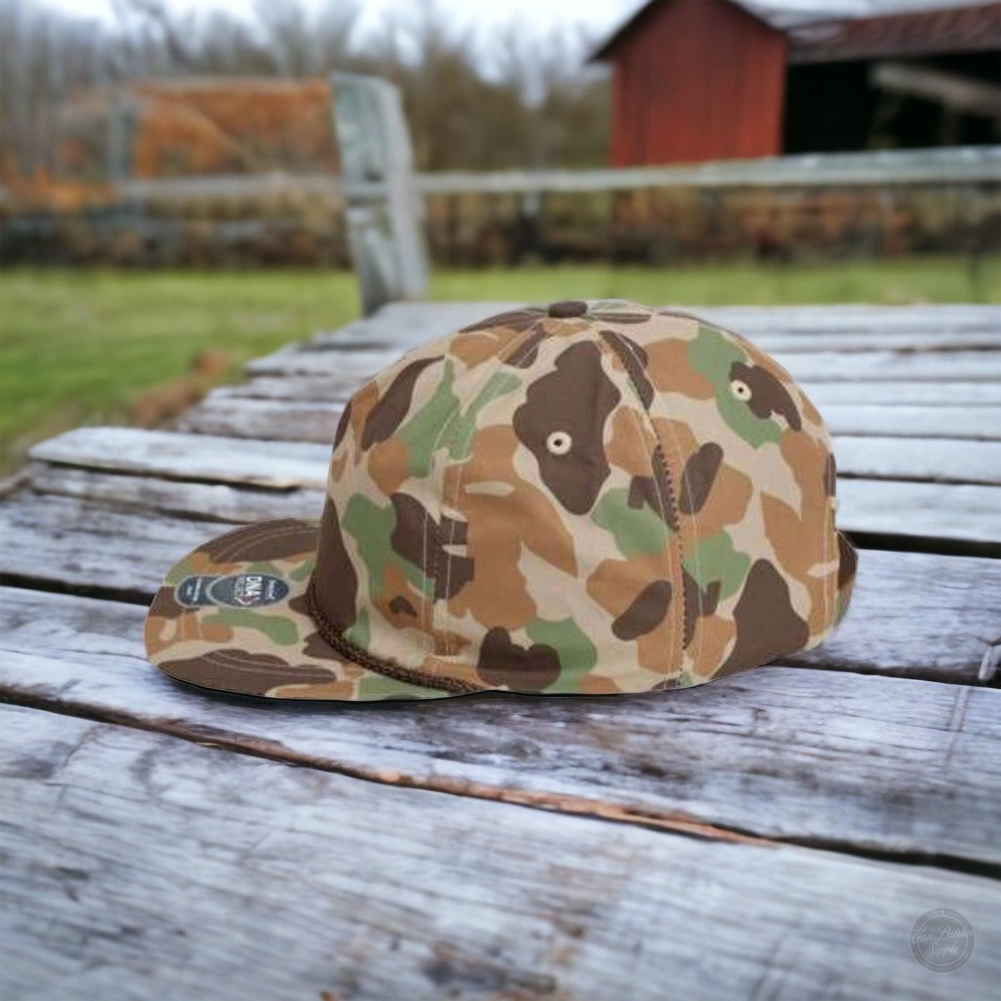 Imperial DNA Frog Camo Brown Rope Hat Hat Imperial