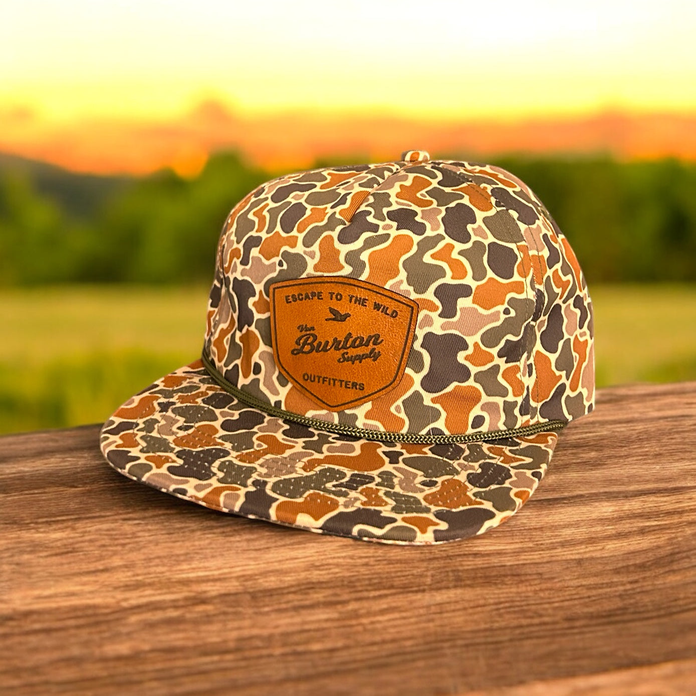 Duck Camo Rope Hat Fall Creeper Blank Camo Hat Von Burton Supply