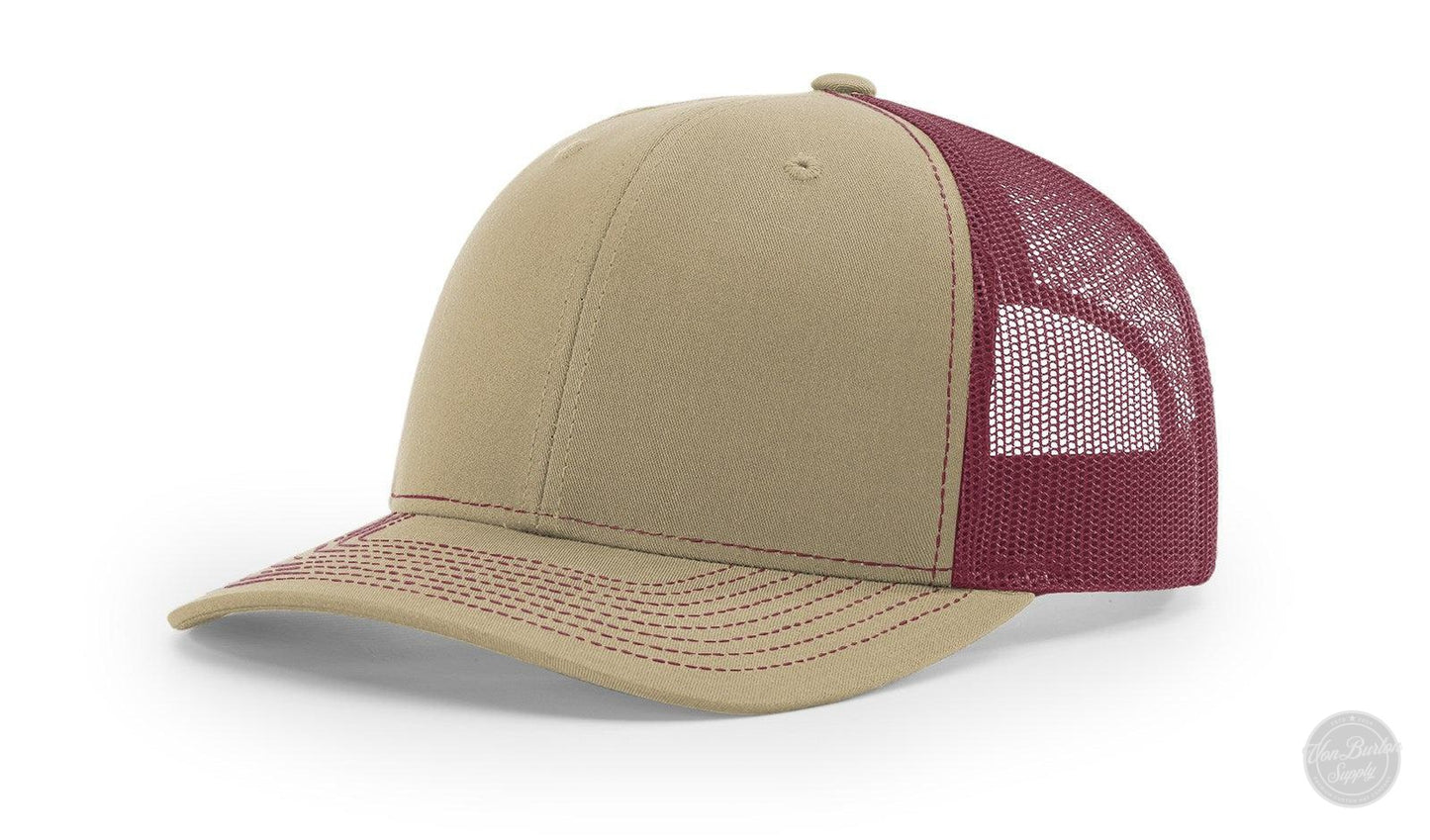 Richardson 112 Custom Leather Patch Hats Hat Richardson