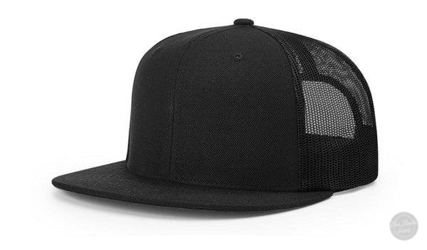 Richardson 511 Leather Patch Hat Hat Richardson Black