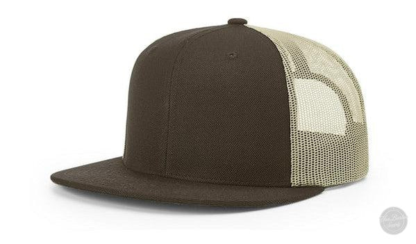 Richardson 511 Leather Patch Hat Hat Richardson Brown/Khaki