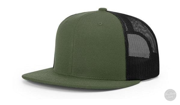 Richardson 511 Leather Patch Hat Hat Richardson Loden/Black