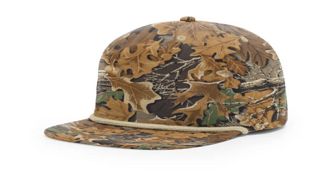 Custom Richardson 256P Umpqua Duck Camo Rope Hats Camo Hat Richardson Realtree/Khaki