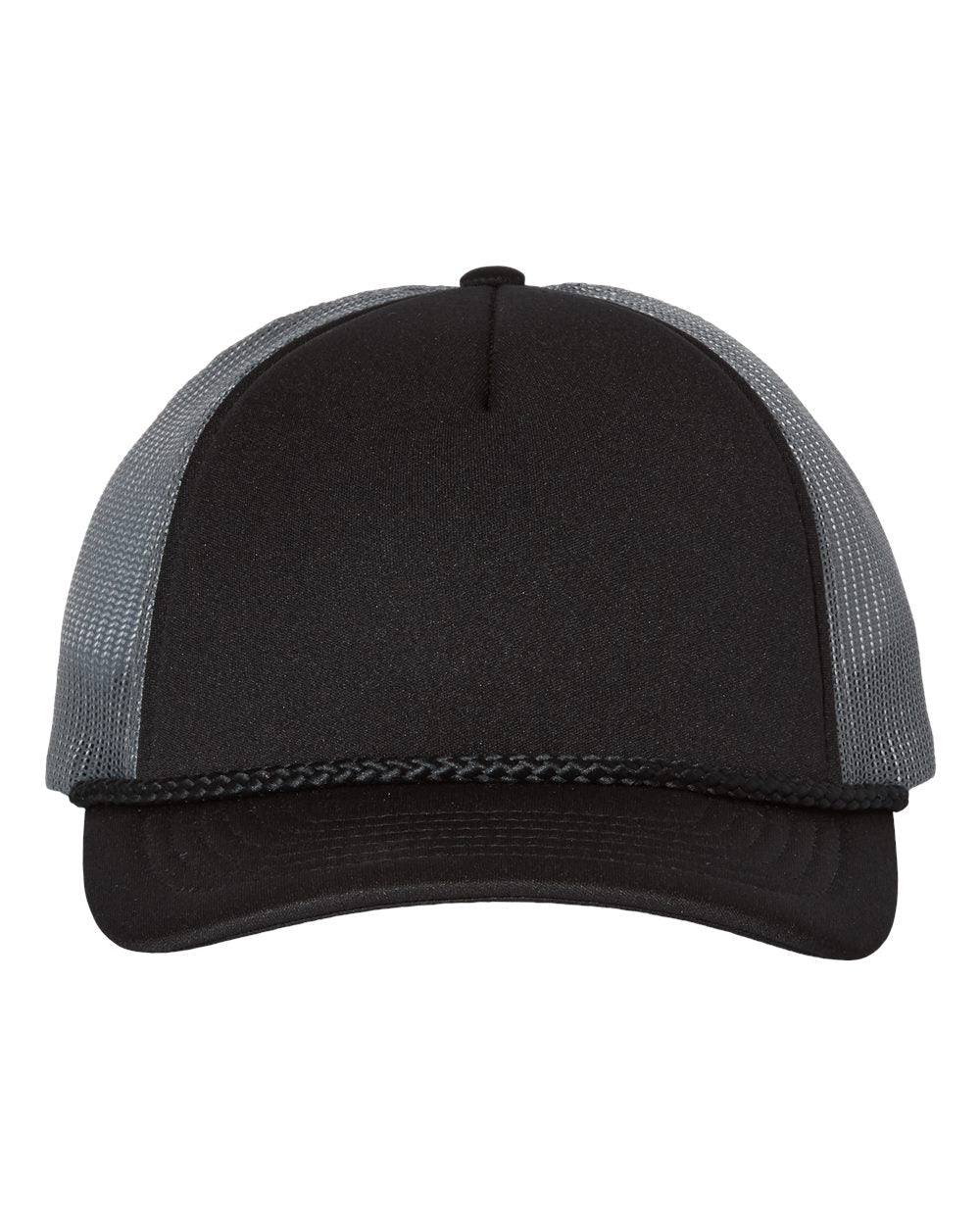 Richardson 213 LP Foamie Leather Patch Hat Hat Richardson Black/Charcoal