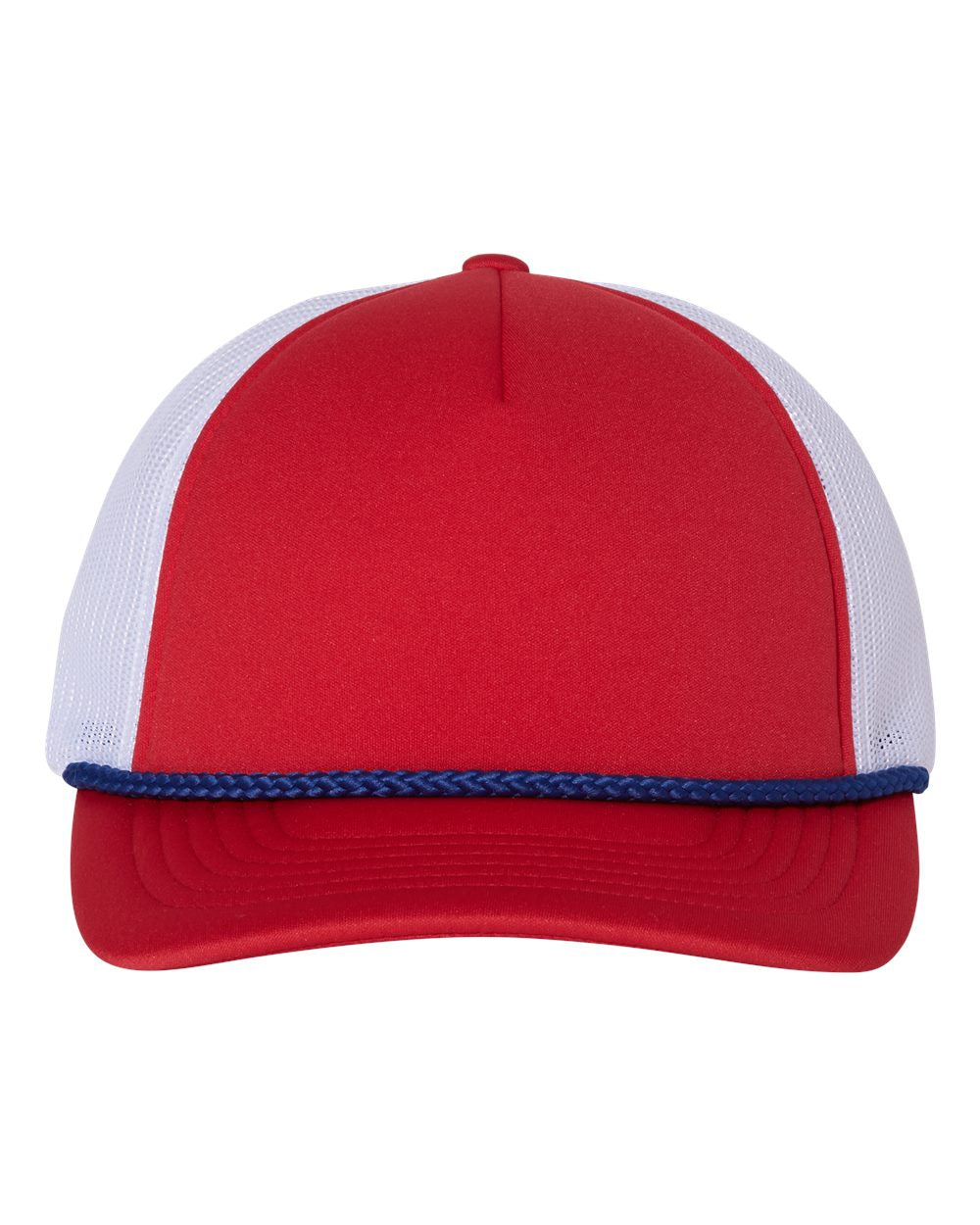 Richardson 213 LP Foamie Leather Patch Hat Hat Richardson Red/White