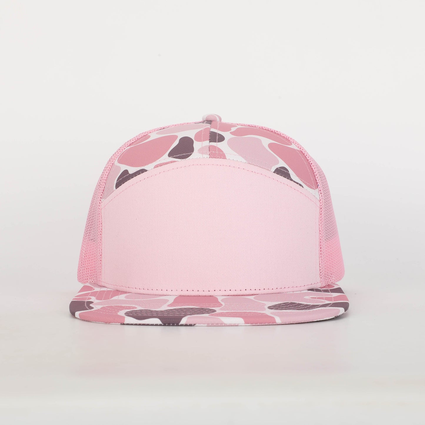 Duck Camo 7 Panel Spring Bloom Trucker Hat Blank Camo Hat Von Burton Supply