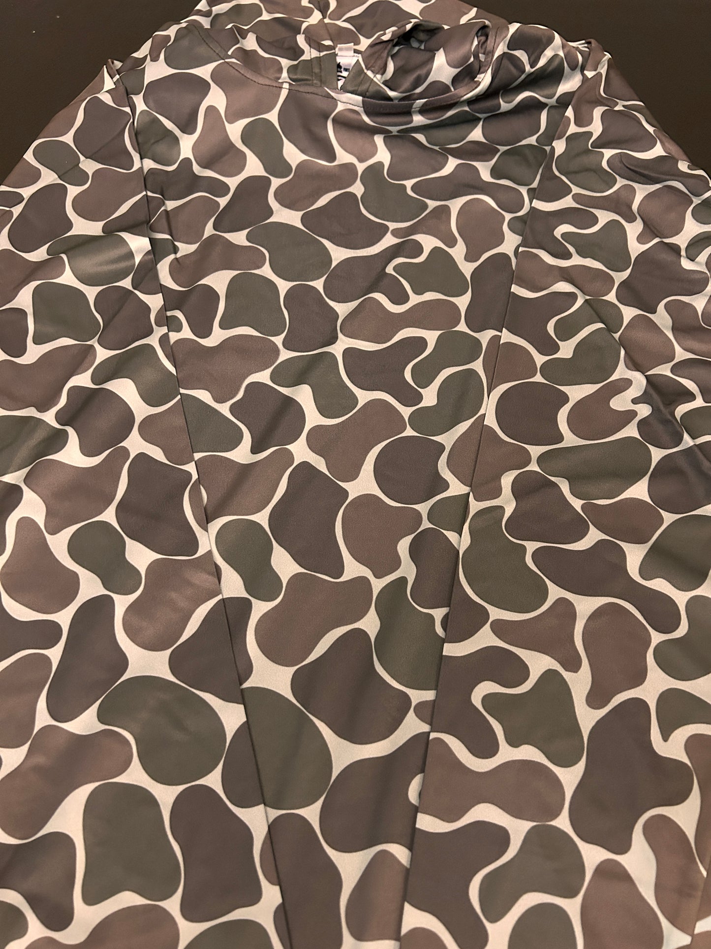 Stone Creeper Duck Camo Longsleeve Hooded Shirt Duck Camo Long-sleeve Hooded Shirt Von Burton Supply