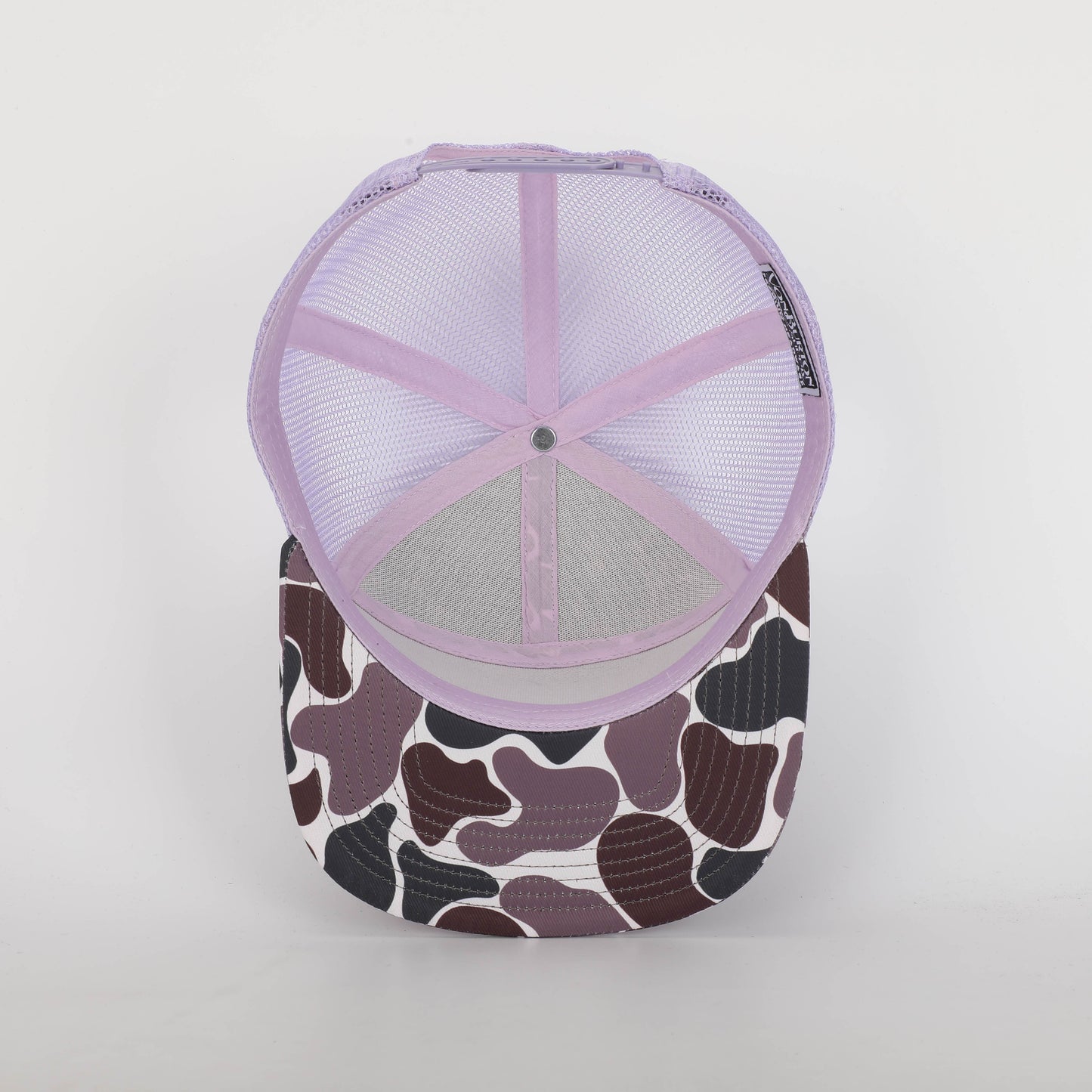 Classic Duck Camo 7 Panel Hat Fireweed Camo Hat Von Burton Supply