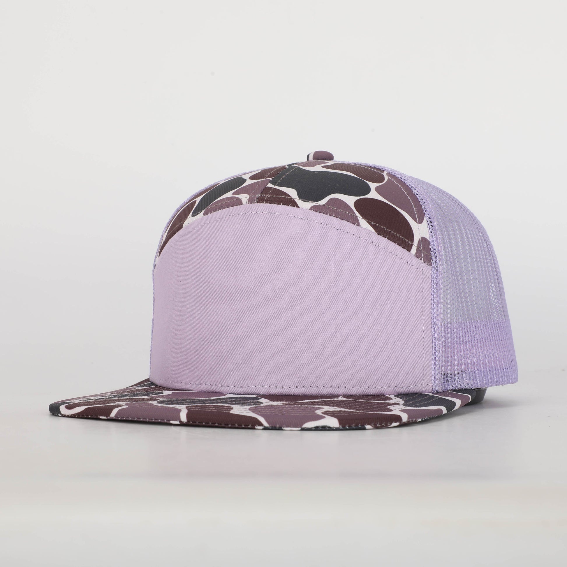 Classic Duck Camo 7 Panel Hat Fireweed Camo Hat Von Burton Supply