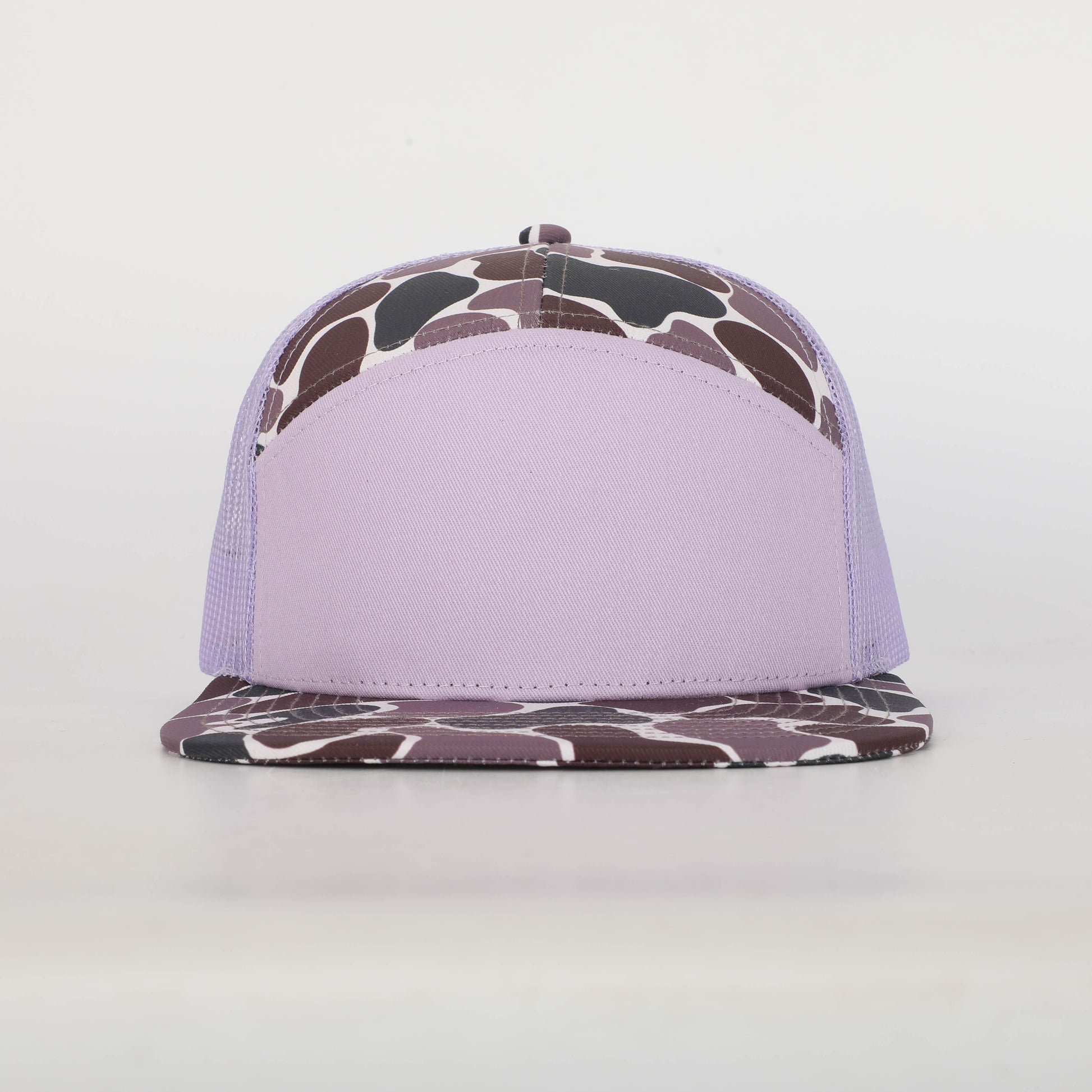 Classic Duck Camo 7 Panel Hat Fireweed Camo Hat Von Burton Supply