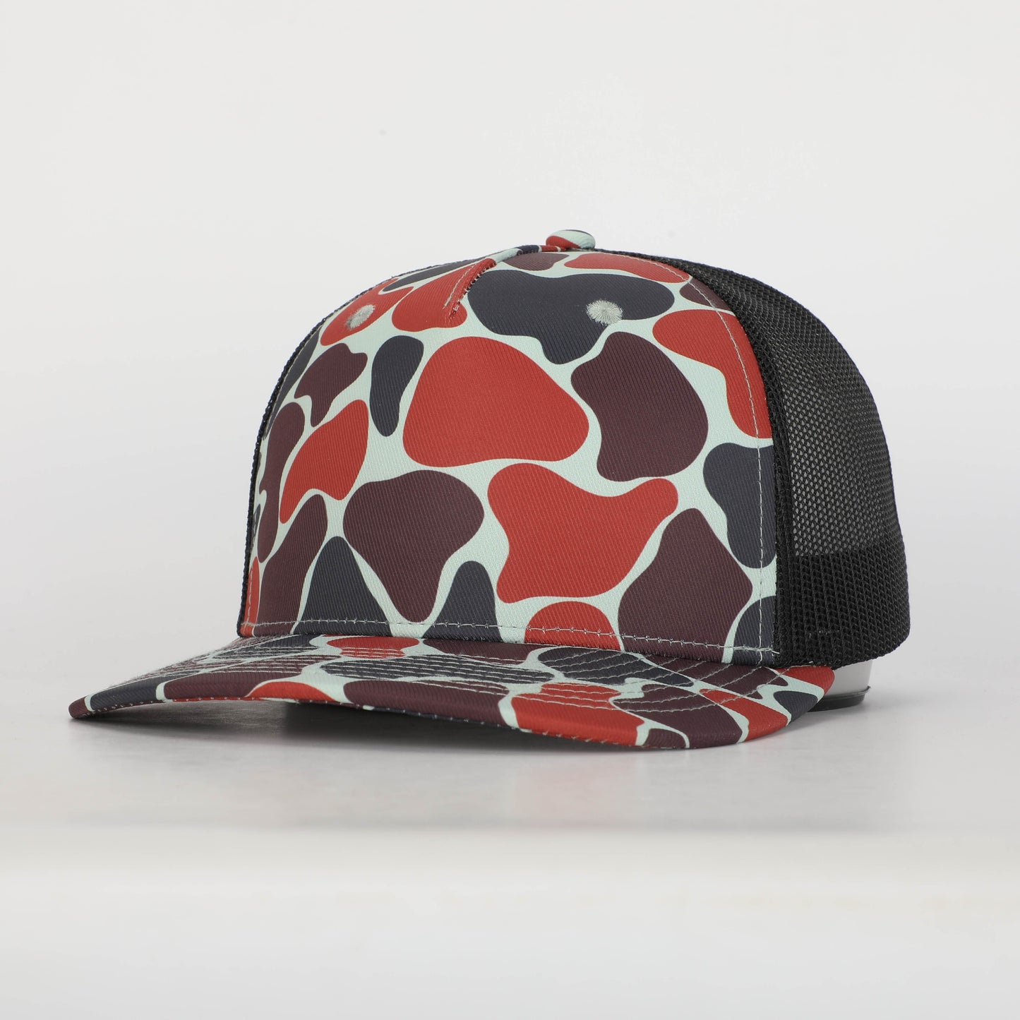 Duck Camo Five Panel Trucker Hat Puget Sound Camo Hat Von Burton Supply