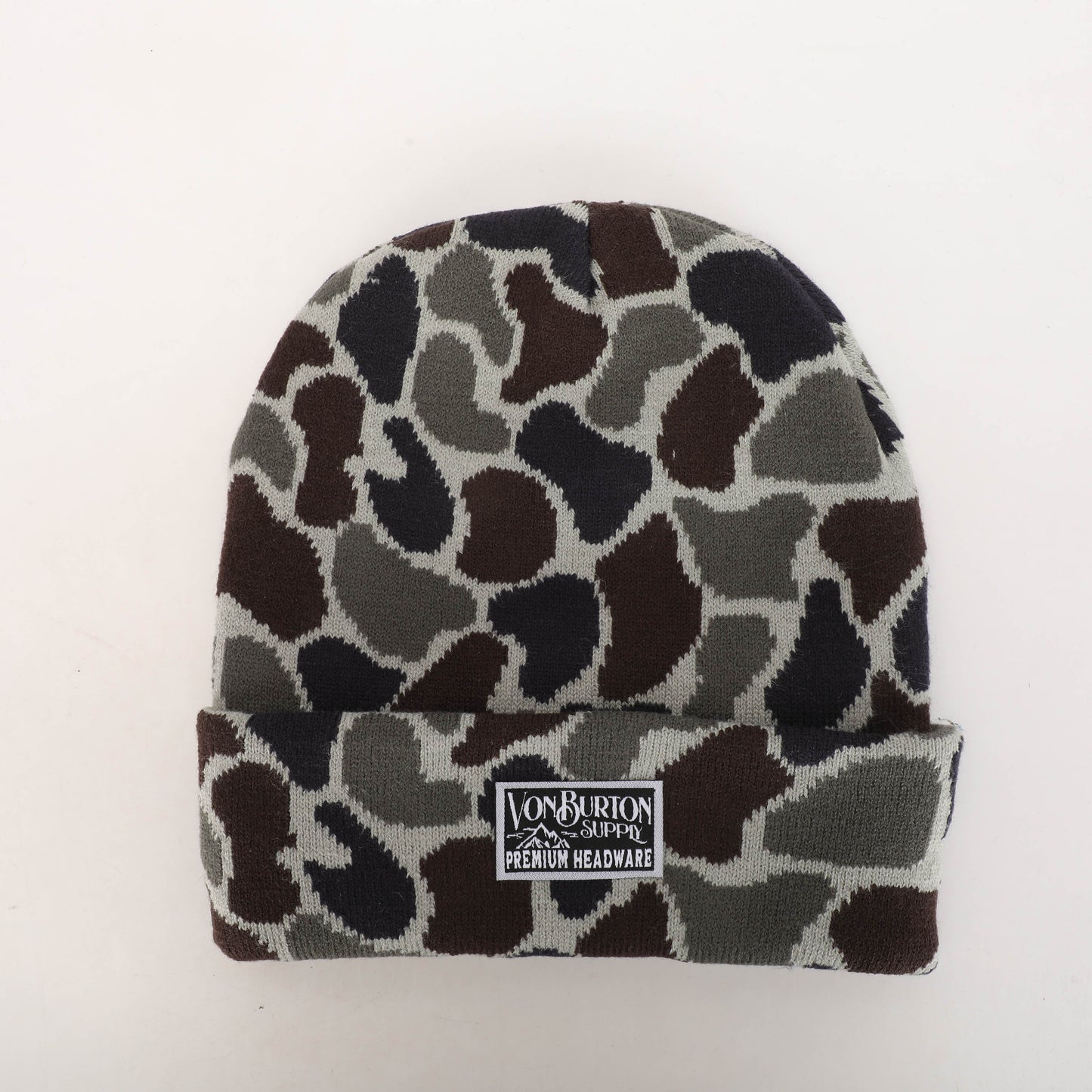 Duck Camo Beanie Scrub Oak Beanie Von Burton Supply