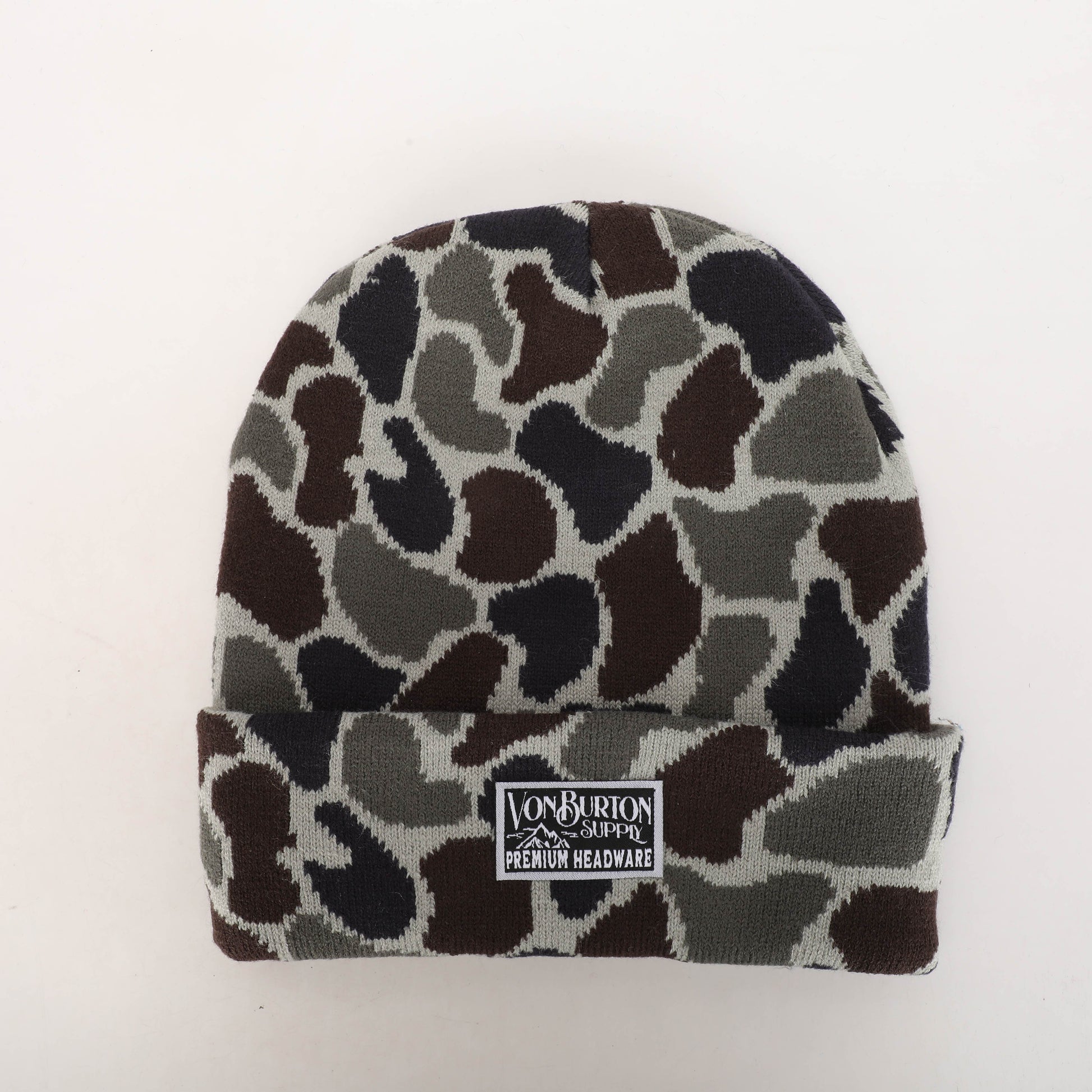 Duck Camo Beanie Scrub Oak Beanie Von Burton Supply
