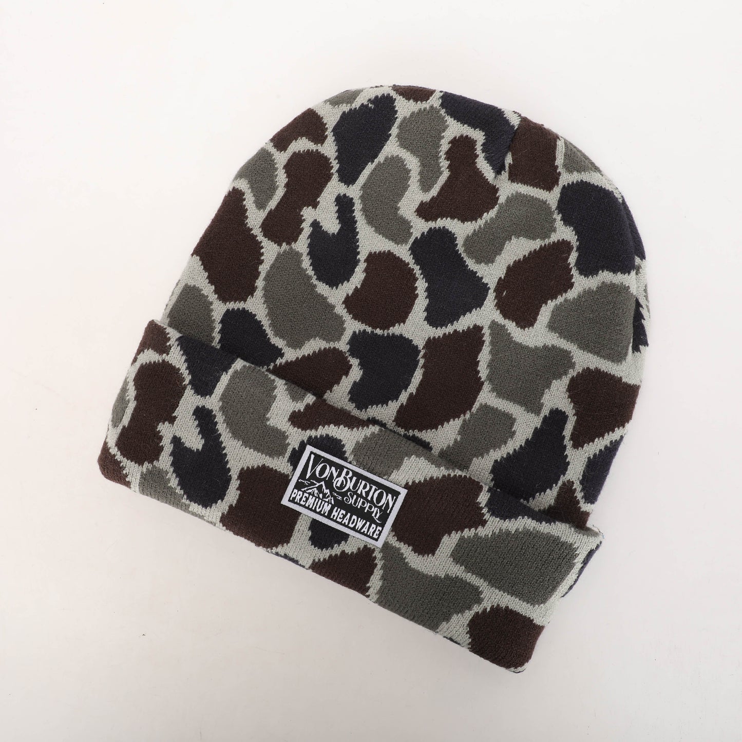 Duck Camo Beanie Scrub Oak Beanie Von Burton Supply