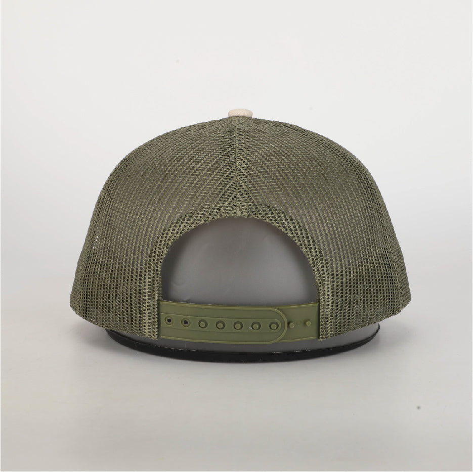 Duck Camo Leather Patch Hat Ponderosa Von Burton Supply