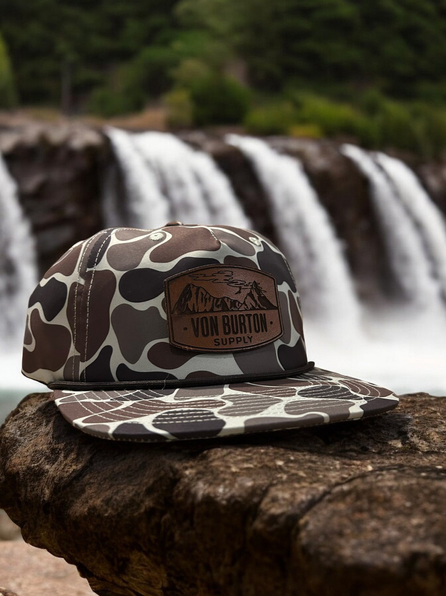 Scub Oak Duck Camo Rope Hat Von Burton Supply Co.