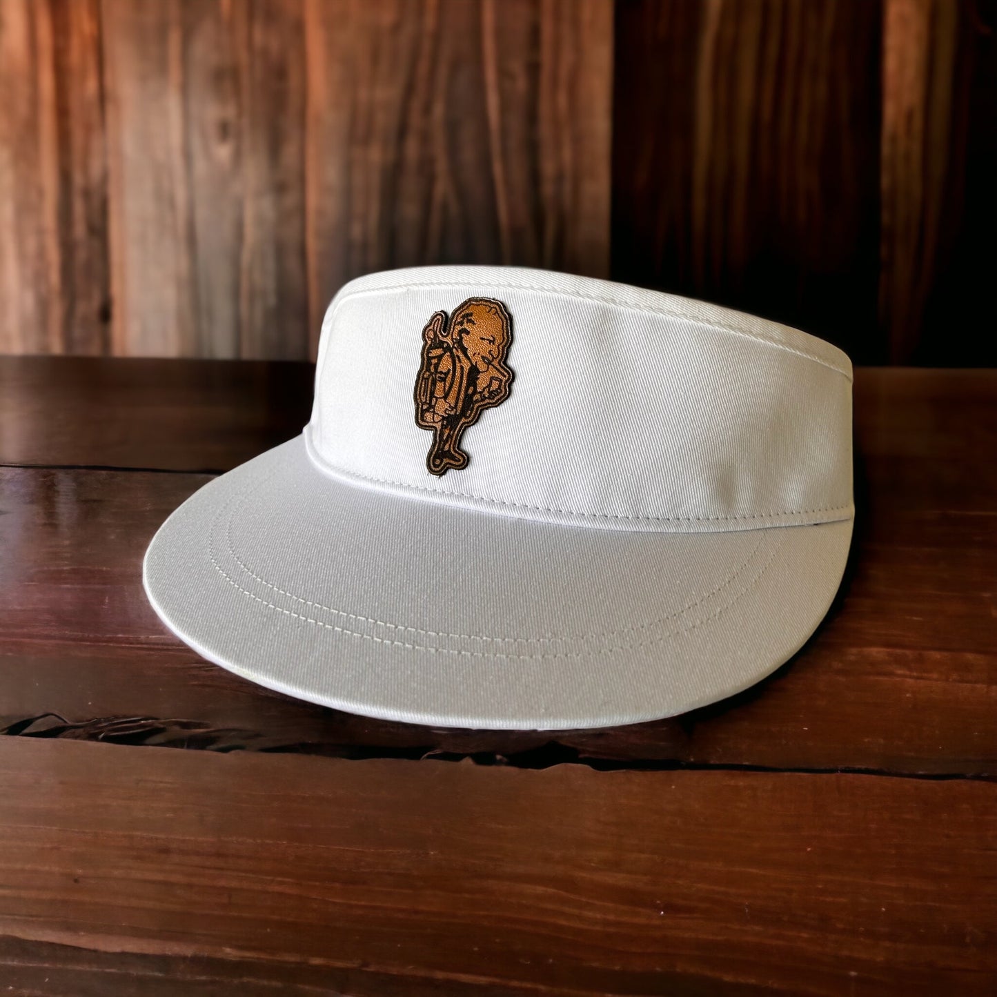 Richardson 715 Golf Leather Patch Visor Golf Visor Richardson
