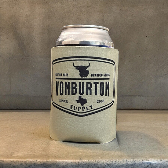 Custom Koozie Can Cooler Koozie Von Burton Supply