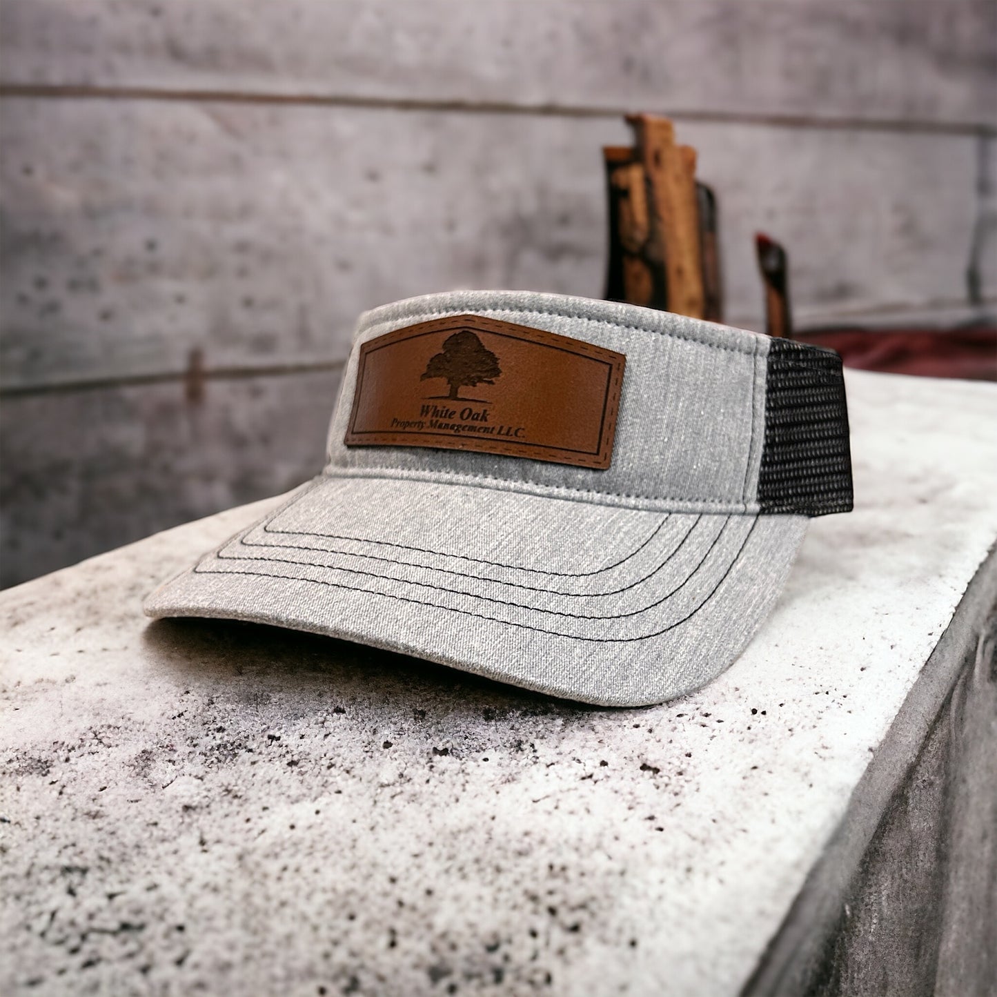 Richardson 712 Leather Patch Visor Richardson