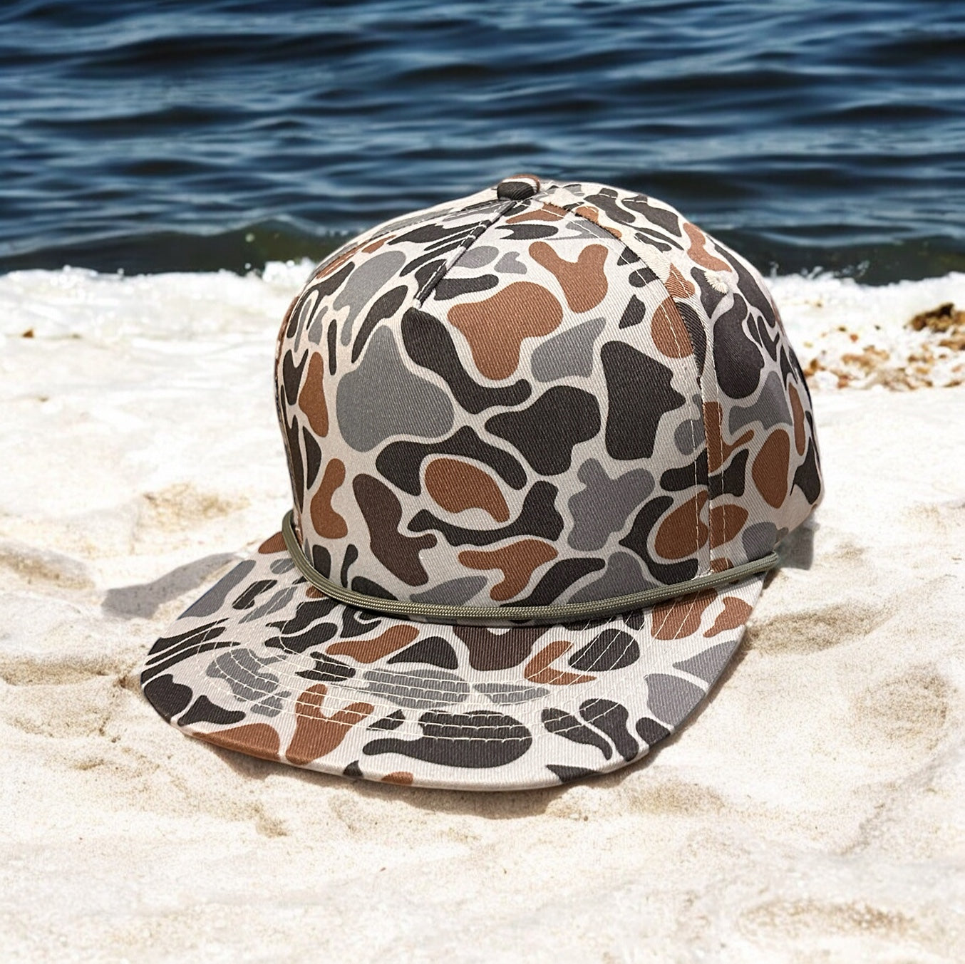 Custom Bush Creeper Duck Camo Rope Hat Camo Rope Hat Von Burton Supply