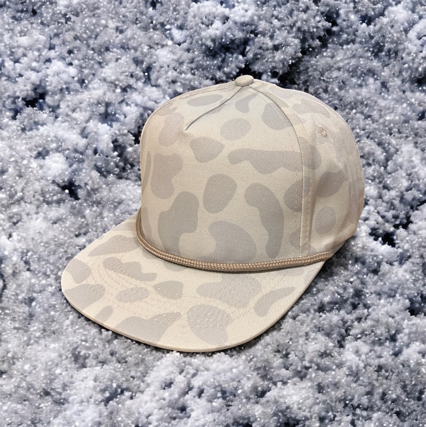 Custom Vail Creeper Duck Camo Five Panel Rope Hat Camo Rope Hat Von Burton Supply