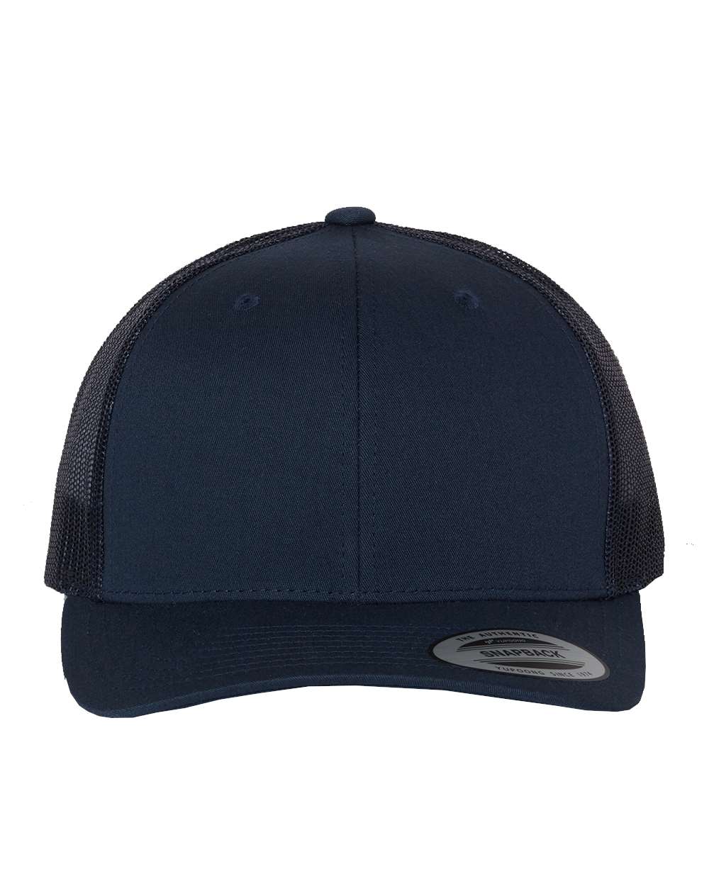 Yupoong Classics Retro Trucker Patch Hat Camo Hat Yupoong Navy
