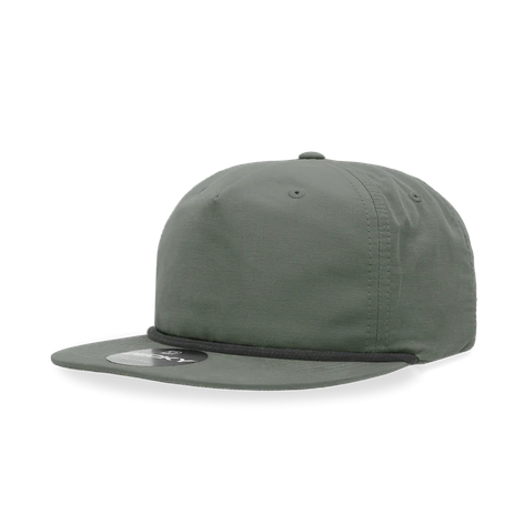 Custom Decky 6032 Leather Patch Rope Hats Rope Hat Decky Loden/Black