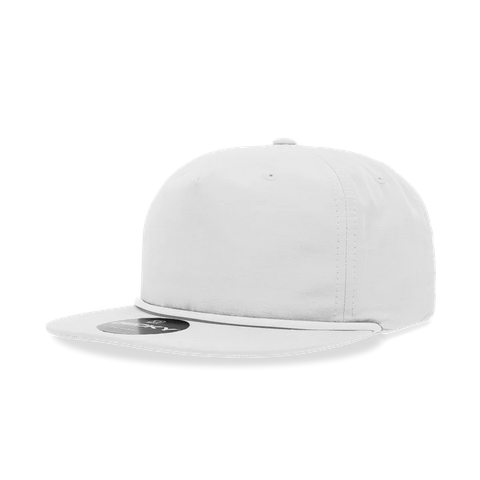 Custom Decky 6032 Leather Patch Rope Hats Rope Hat Decky White