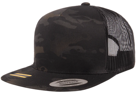 Yupoong 6006MC MultiCam Hat Camo Hat Yupoong MultiCam Black/Black