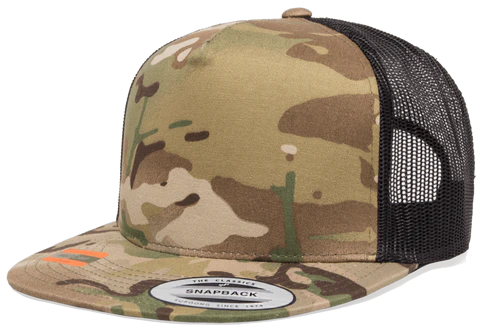 Yupoong 6006MC MultiCam Hat Camo Hat Yupoong MultiCam Green/Black