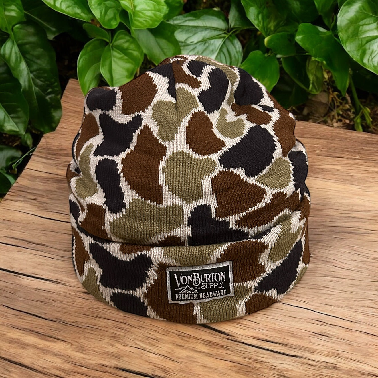 Duck Camo Beanie Pagosa Creeper Beanie Von Burton Supply