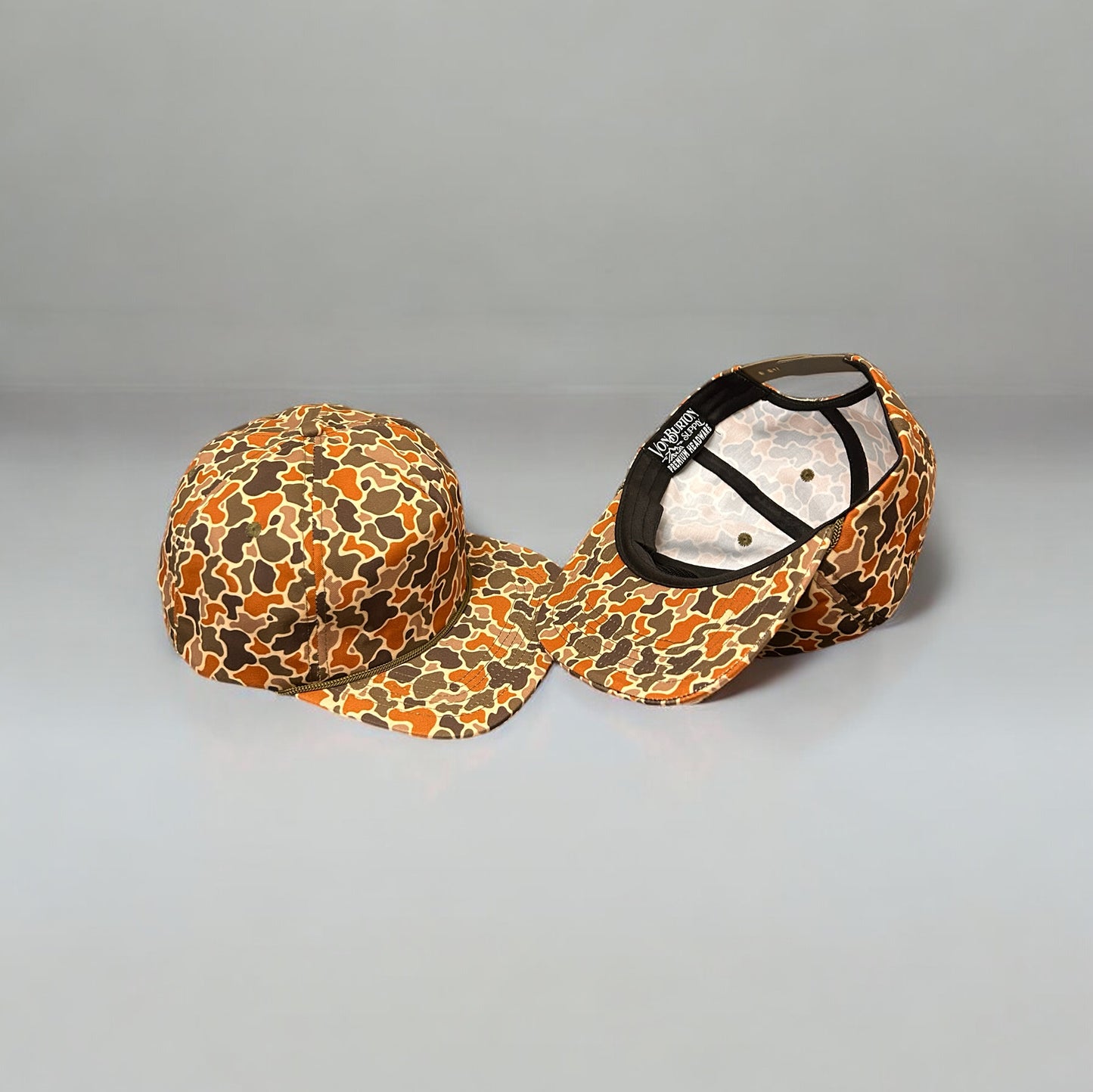 Custom Duck Camo Rope Hat Fall Creeper Camo Hat Von Burton Supply