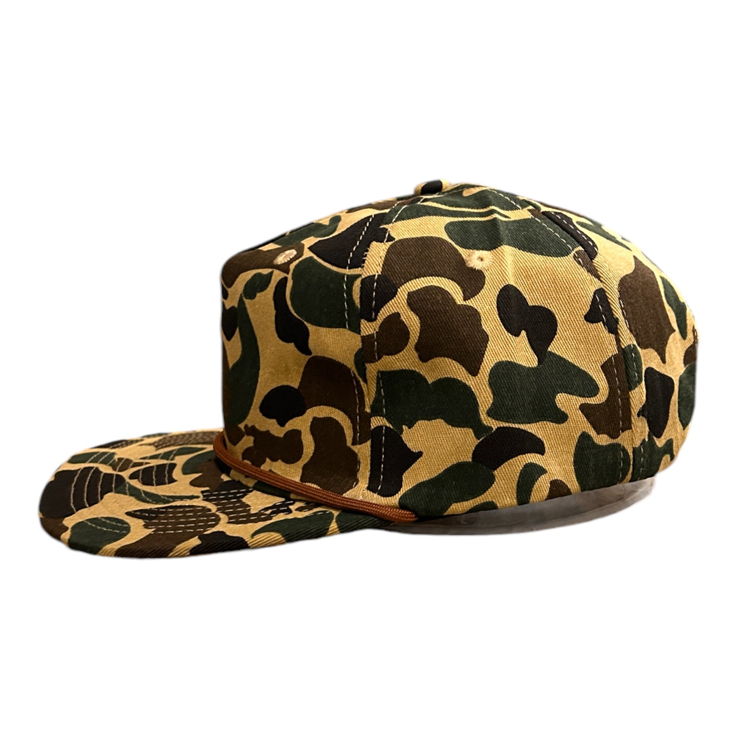 Vintage Duck Camo Rope Hat Aspen Von Burton Supply