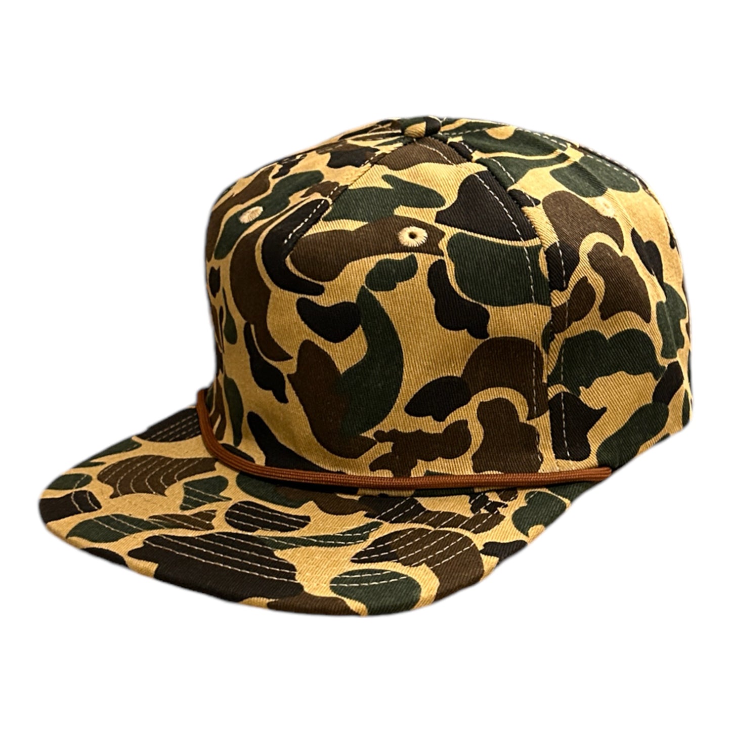 Vintage Duck Camo Rope Hat Aspen Von Burton Supply