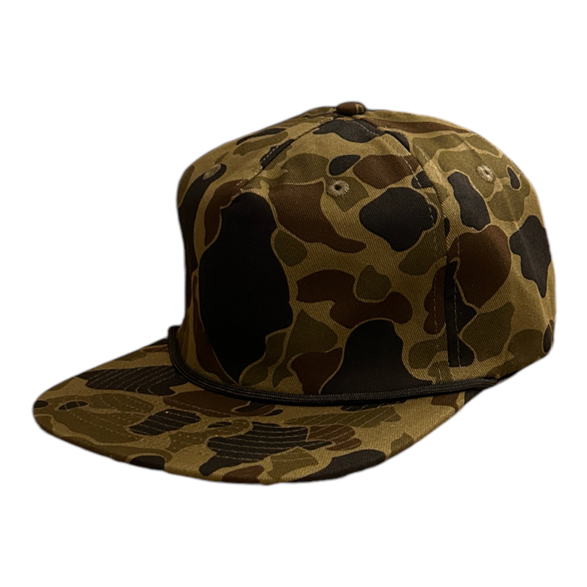 Vintage Duck Camo Rope Hat Platte River Camo Rope Hat Von Burton Supply