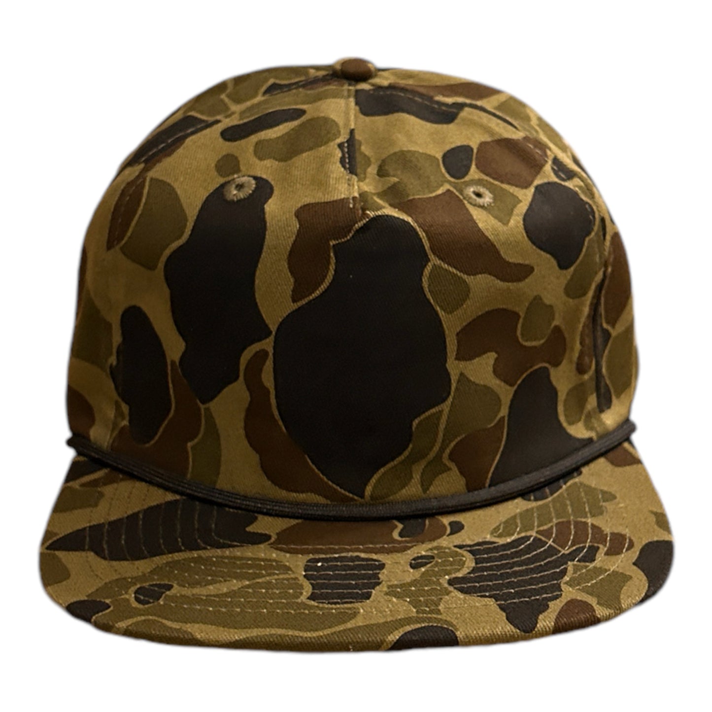 Vintage Duck Camo Rope Hat Platte River Camo Rope Hat Von Burton Supply