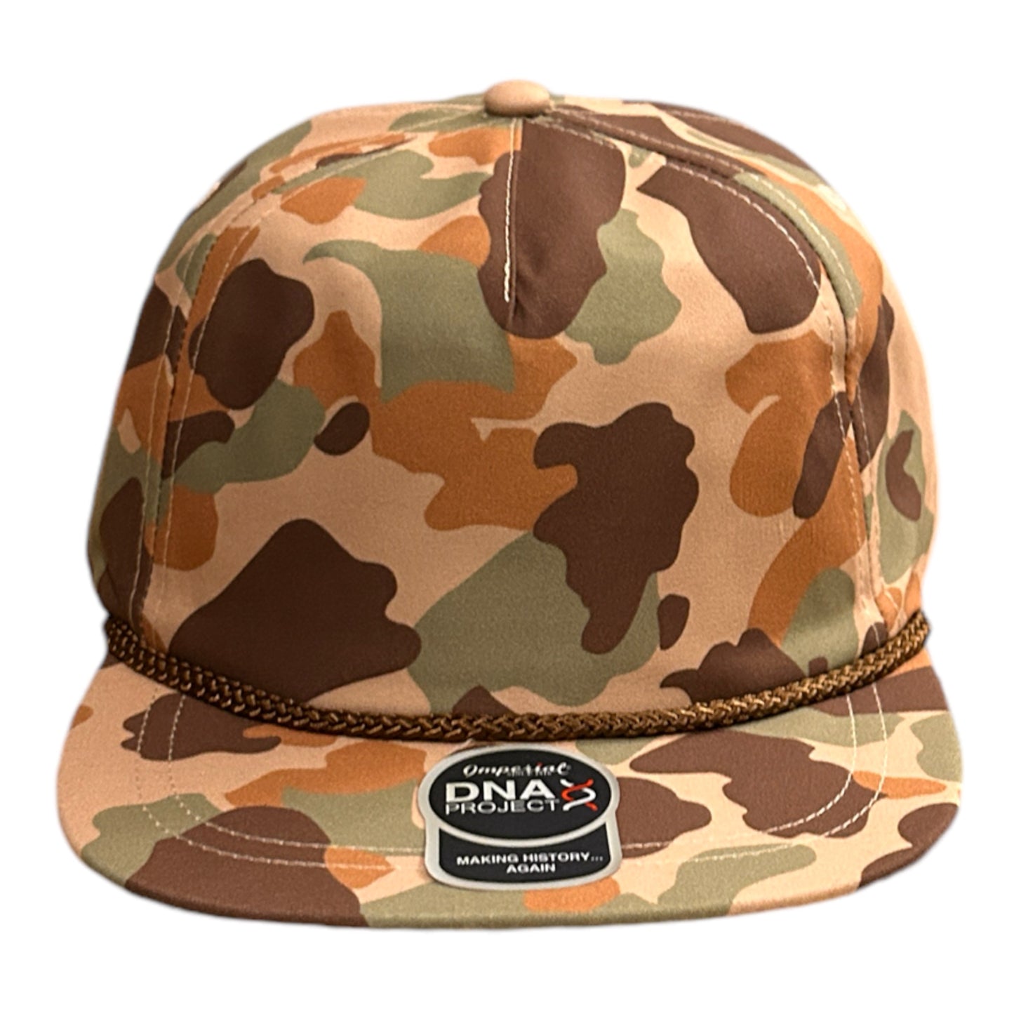 Imperial DNA Frog Camo Brown Rope Hat Hat Imperial